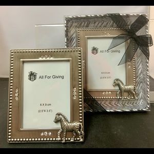 Zebra Photo Frame